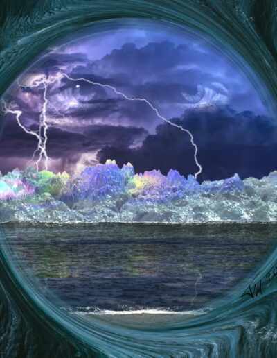 La Nemesi dei Maghi - Cover art Parte 1: La Guerra degli Elementi - by Mauro Trabisondi