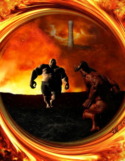 La Nemesi dei Maghi - Cover art Parte 4: Il Regno della Furia - by Mauro Trabisondi