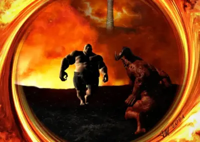 La Nemesi dei Maghi – Cover art Parte 4: Il Regno della Furia